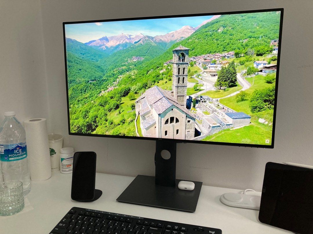Dell Monitor U3219Q Ultrasharp LED UHD 4K Monitor, 32" inch, 3840 x 2160 Pixels, Black63073985459330112