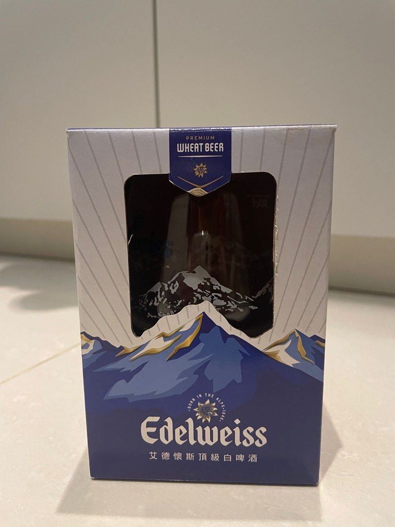 由 chenrabbit21 (刊登 ID 1380419532，圖片 1) 提交，位於 台北市 (Taipei) 的 Edelweiss 玻璃杯 (類別：水杯、水壺)，說明：。
