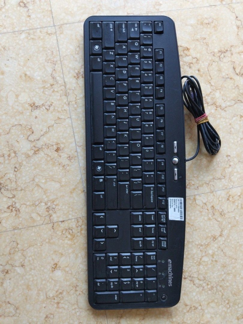 eMachines Wired Keyboard63220262781826111