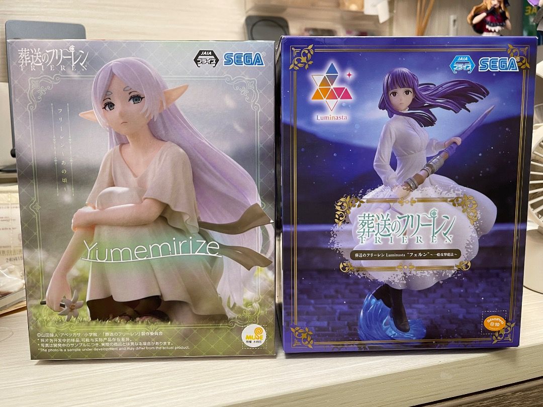 葬送的芙莉蓮：費倫芙莉蓮figure, 興趣及遊戲, 玩具& 遊戲類- Carousell