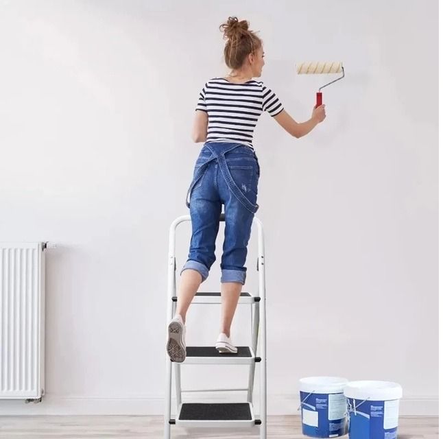 Folding Step Ladder - 3 Steps64885395335171115