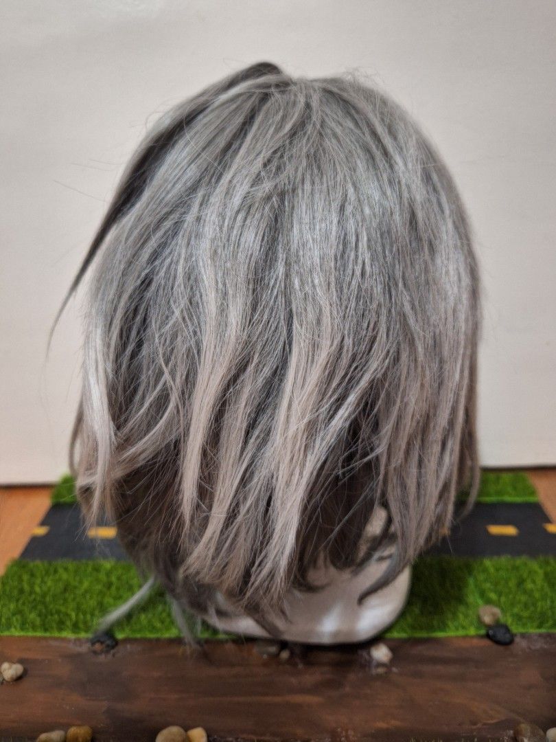 GENSHIN IMPACT Alhaitham Cosplay Wig (Category: Hair Accessories) located in Marikina City. Submitted by 29fishies (Listing ID 1380367722, Image 3). Description: Bought for 600php from Pingguoaa. Only used once or twice during conventions. No trim. MOP: GCash MOD: Lalamove SF charge to buyer.