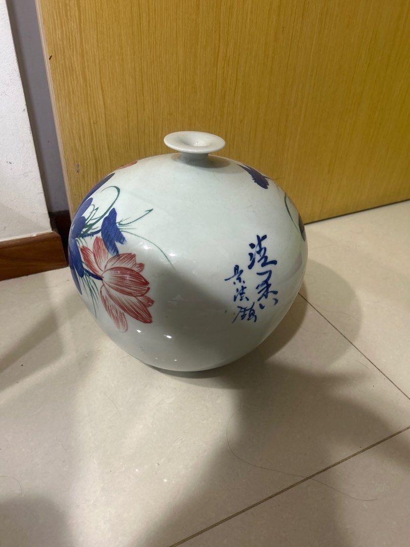 Hand-painted Ceramic Vase
