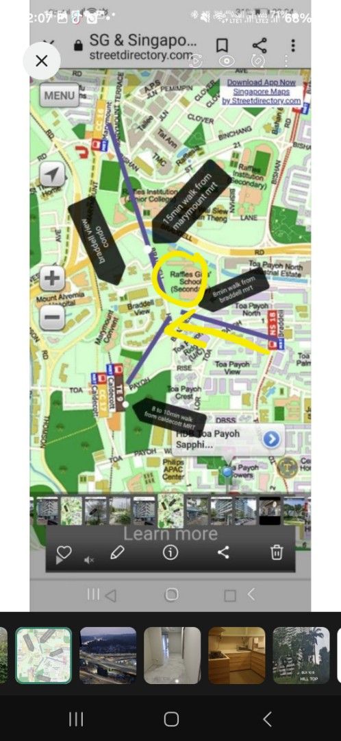 HILL TOP!!! BIG COMMON FOR RENT, NO OWNER STAY, 8MIN WALK FROM BRADDELL MET EXUT A63227757176193113