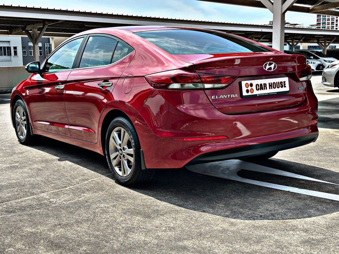 Hyundai Elantra 1.6 GLS Elite (A) (Category: Used Cars) located in Singapore. Submitted by axautomobile (Listing ID 1379851990, Image 2). Description: Description ➷ 2️⃣ Owner ONLY (Installment $11XX, Full Loan Available) 🆕 1.6L Elite Model(Highest Spes & Highest PARF Value. ➡️ Driver Electric Seat With Memory. Keyless Entry & Start/Stop. LED Daytime Running With Auto Headlight. ➡️ Original 16“ Sport Rim. Rear Aircon. Auto Wipers. Multi Function 