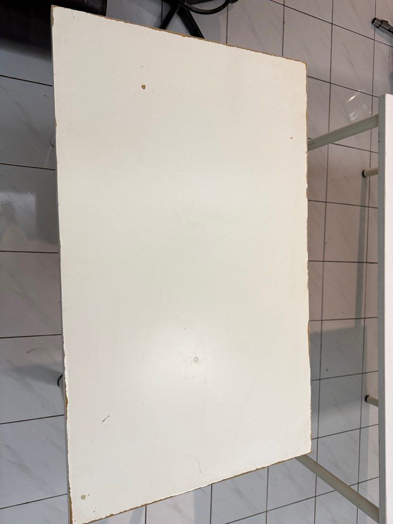 IKEA Table (Category: Tables & Sets) located in Kuala Lumpur. Submitted by adinayasmin (Listing ID 1380466090, Image 3). Description: 🪑 IKEA LINNMON Table with ADILS Legs (White) 🪑 Simple and functional table – perfect for study, work, or home office! 📌 Brand: IKEA 📌 Model: LINNMON table top with ADILS legs 📌 Color: White 📌 Size: Approx. 100cm (L) x 60cm (W) x 74cm (H).