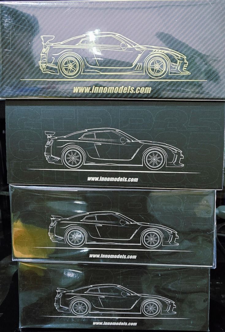 Inno64 Nissan GTR R35 Set - MDX, NISMO,T-Spec, Hobbies & Toys, Toys ...