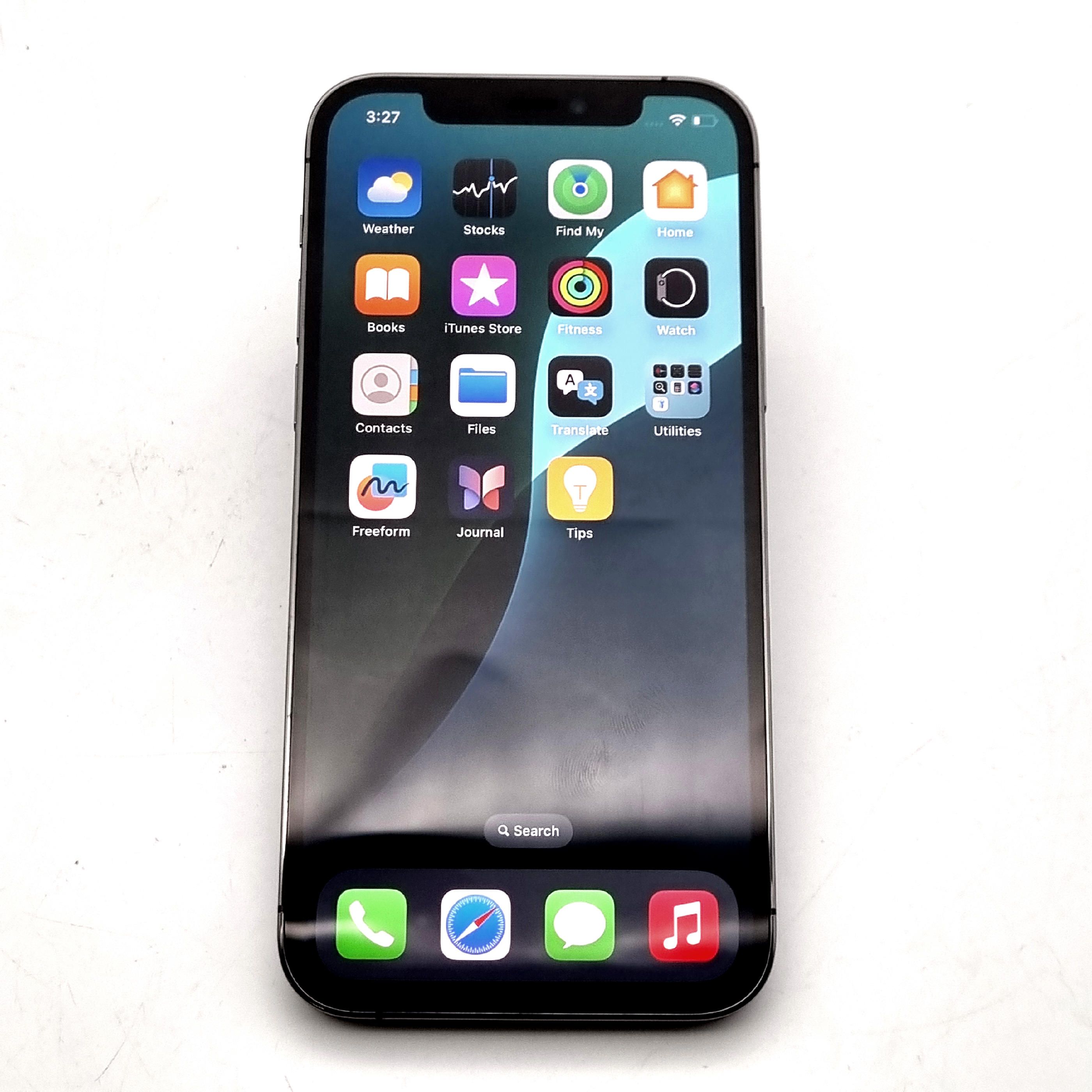 iPhone 12 Pro Graphite 256GB (Category: iPhone 12 Series) located in Singapore. Submitted by carousellmobile (Listing ID 1380292599, Image 1). Description: .