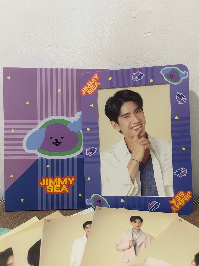 JIMMYSEA POSTCARD WITH FRAME (Category: Vintage Collectibles) located in Santa Rosa. Submitted by alymacmac (Listing ID 1380336929, Image 2). Description: Bought at GMMTV Last Oct 2024 7 Jimmy Sea postcards In good condition, just opened for appreciation 🤗.