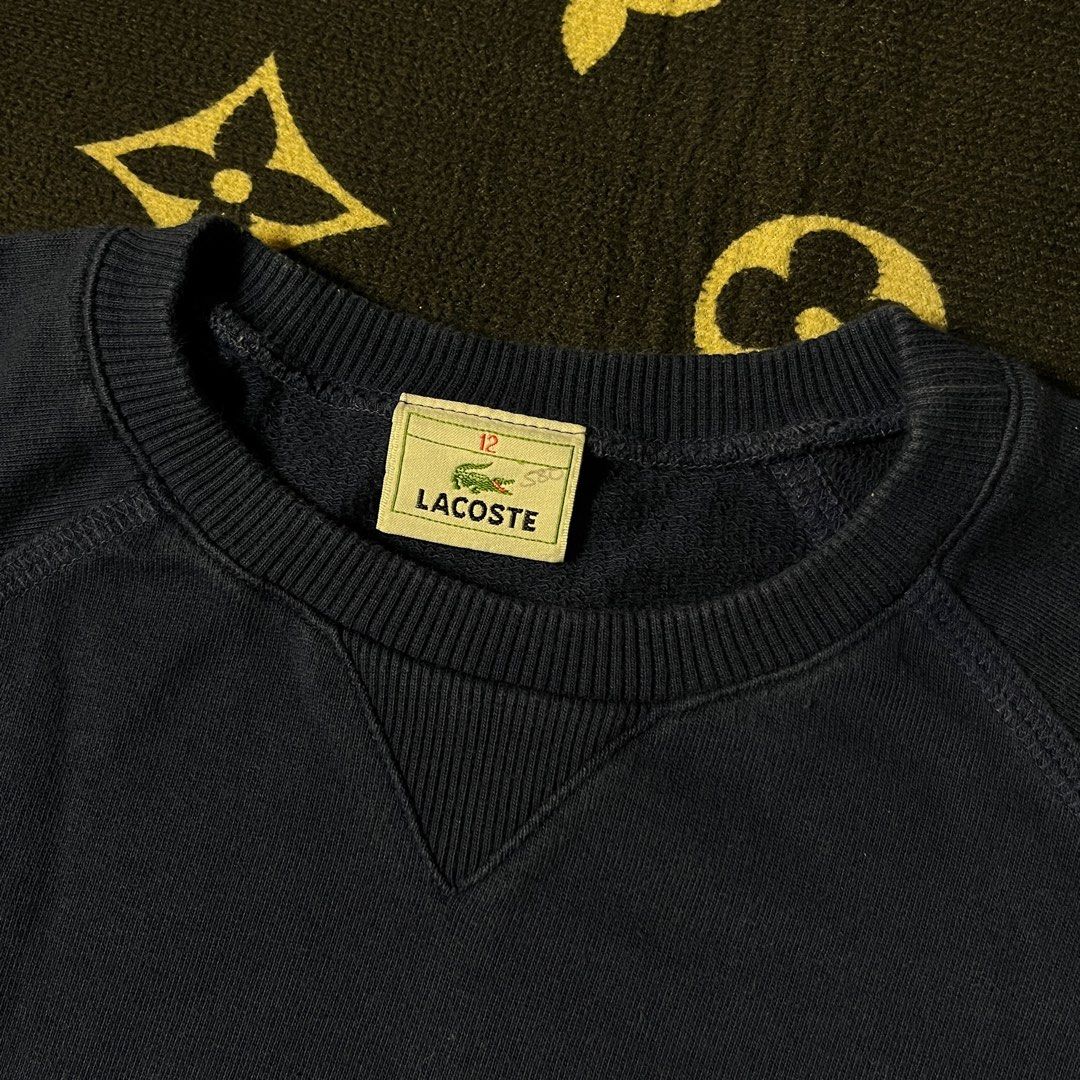 Lacoste Big Logo Pullover (Category: Coats, Jackets and Outerwear) located in Dasmarinas. Submitted by eldosthrift (Listing ID 1380444716, Image 2). Description: Lacoste Pullover Small (20x26) Excellent No issues.