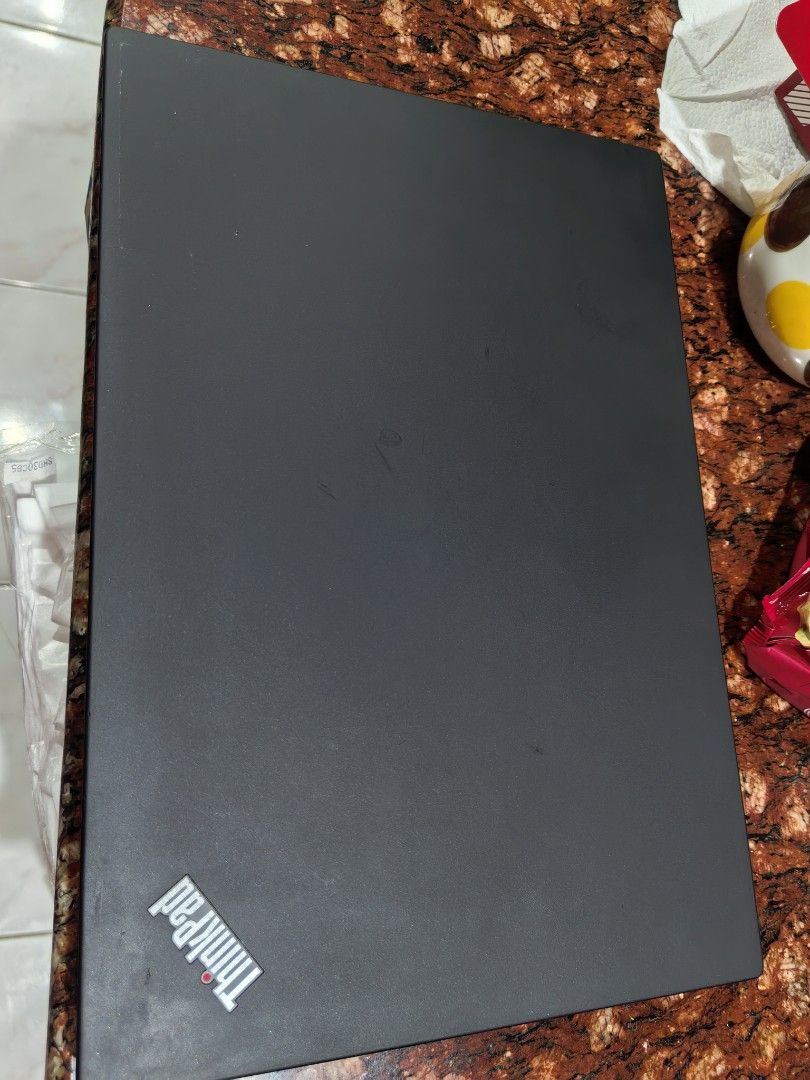 Lenovo T14 gen 1 (Category: Laptops & Notebooks) located in Quezon City. Submitted by nomartins (Listing ID 1380375053, Image 1). Description: T14 gen 1 14inch 1080p display 16gb memory 256gb nvme storage More or less 4hrs battery All tested and ok Keyboad Touchpad Sound Camera All ports Inclusion - USB mouse - sleeve bag.