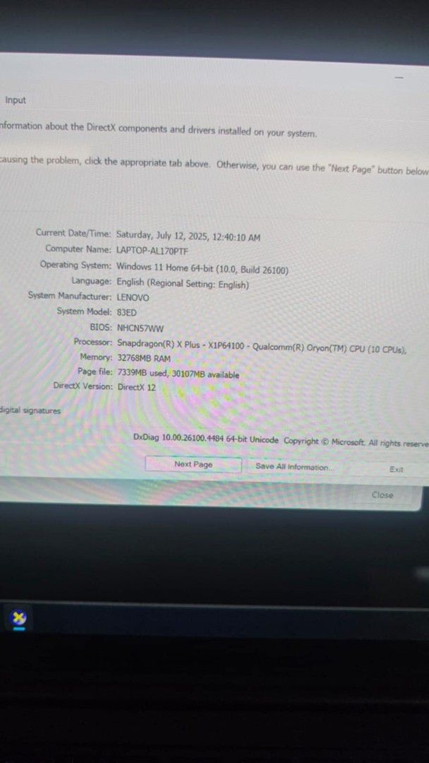 Lenovo Yoga Slim 7 14Q8X9/ Retail: $1,999/ Selling: $1,200/ SnapDragon ...