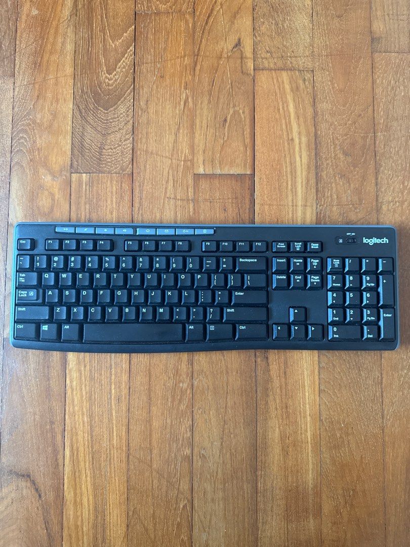 Logitech K270 Wireless Keyboard - Black
