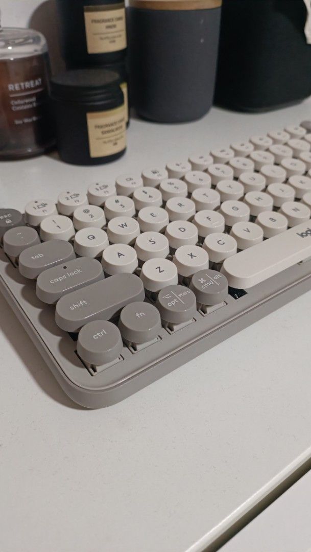 Logitech POP Keys Wireless Mechanical Keyboard - Daydream63220262169091113