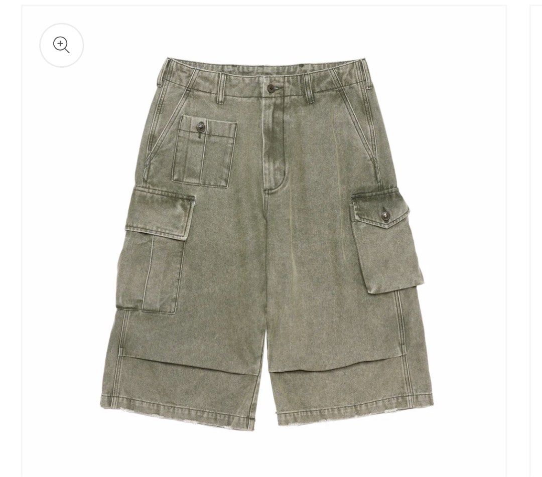 由 puma00090902697 (刊登 ID 1380410150，圖片 1) 提交，位於 台北市 (Taipei) 的 LUSIVE CARGO SHORTS DEMIN (類別：短褲)，說明：可議價。