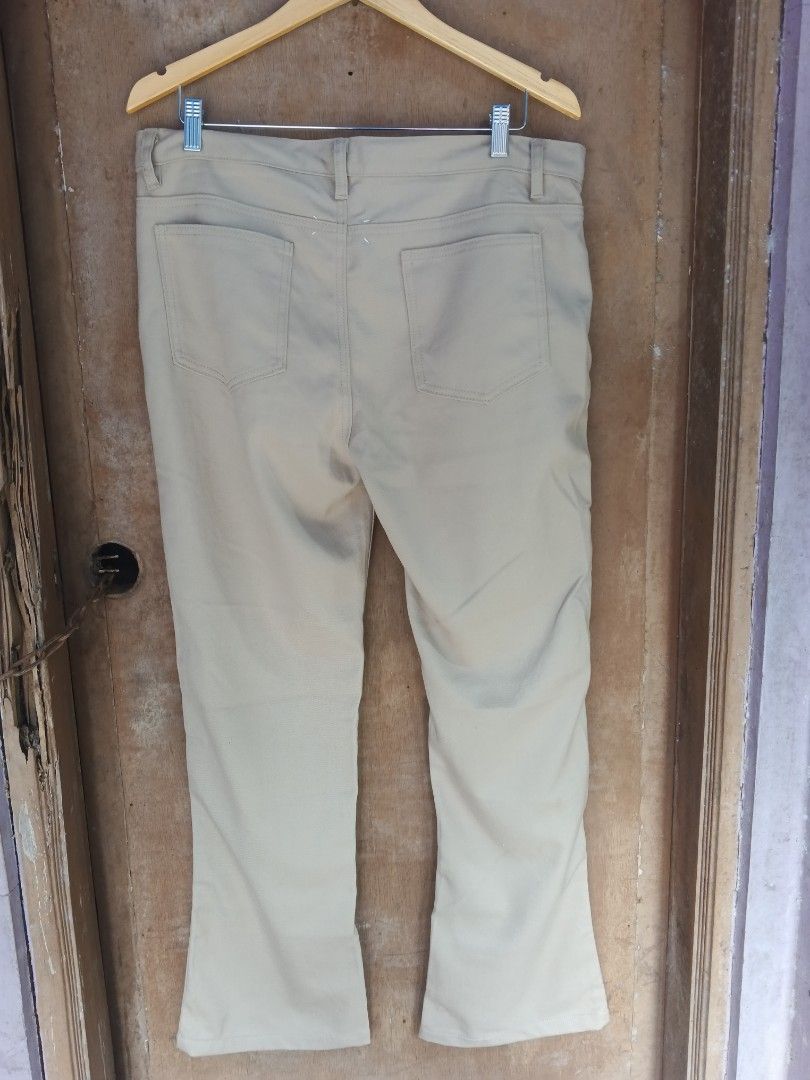 Maison Margiela 14 Flared Trousers Pants (Category: Trousers) located in Naga. Submitted by unknwnstreetwear (Listing ID 1380361070, Image 2). Description: No issue as new condition Size 46 on tag Waist-36 inches Length-41 inches Leg opening-9.5 inches Authentic Can accept offers dm.