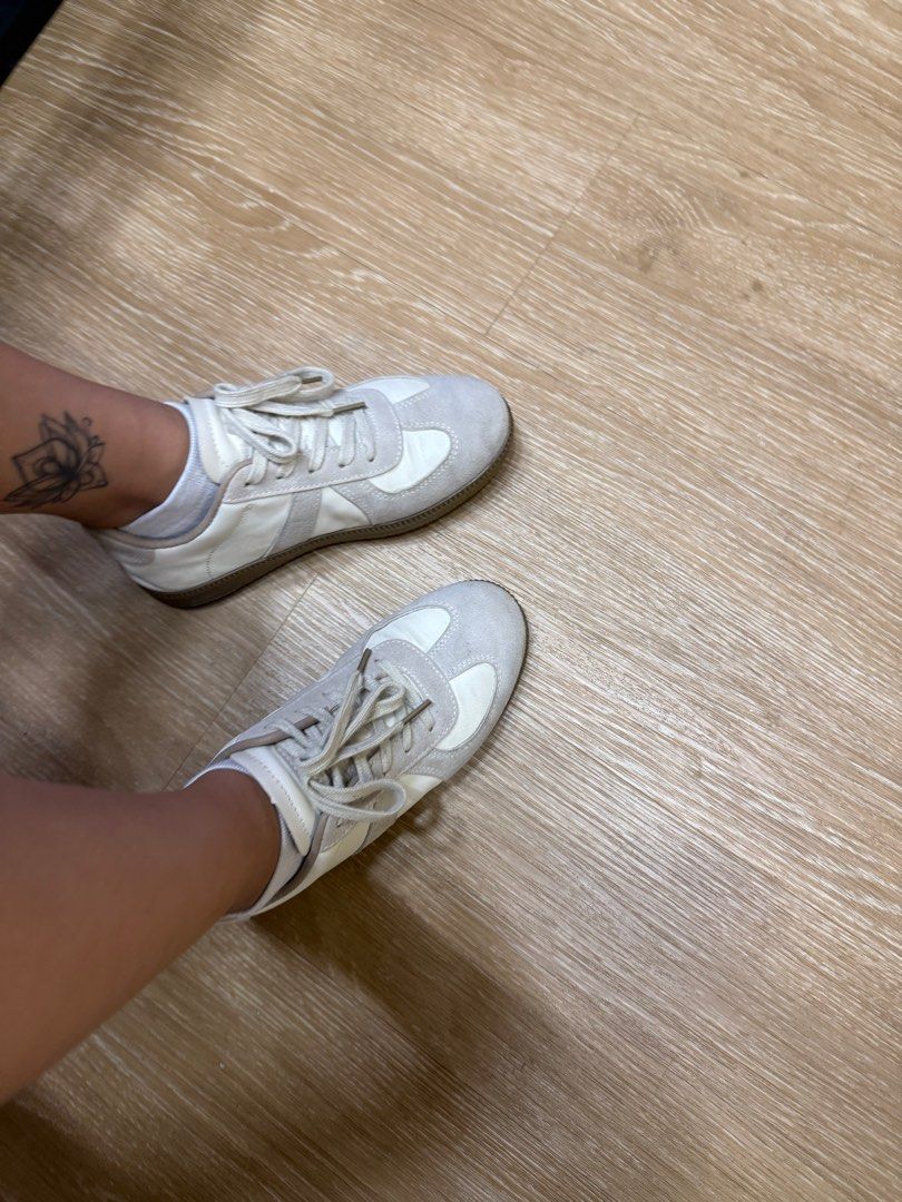 Maison Margiela German Army Trainer (GATs) (Category: Sneakers) located in Pasig City. Submitted by paaatch (Listing ID 1380446403, Image 1). Description: Rush sale Without box Rfs: declutter Size 37 Can fit 36-37.