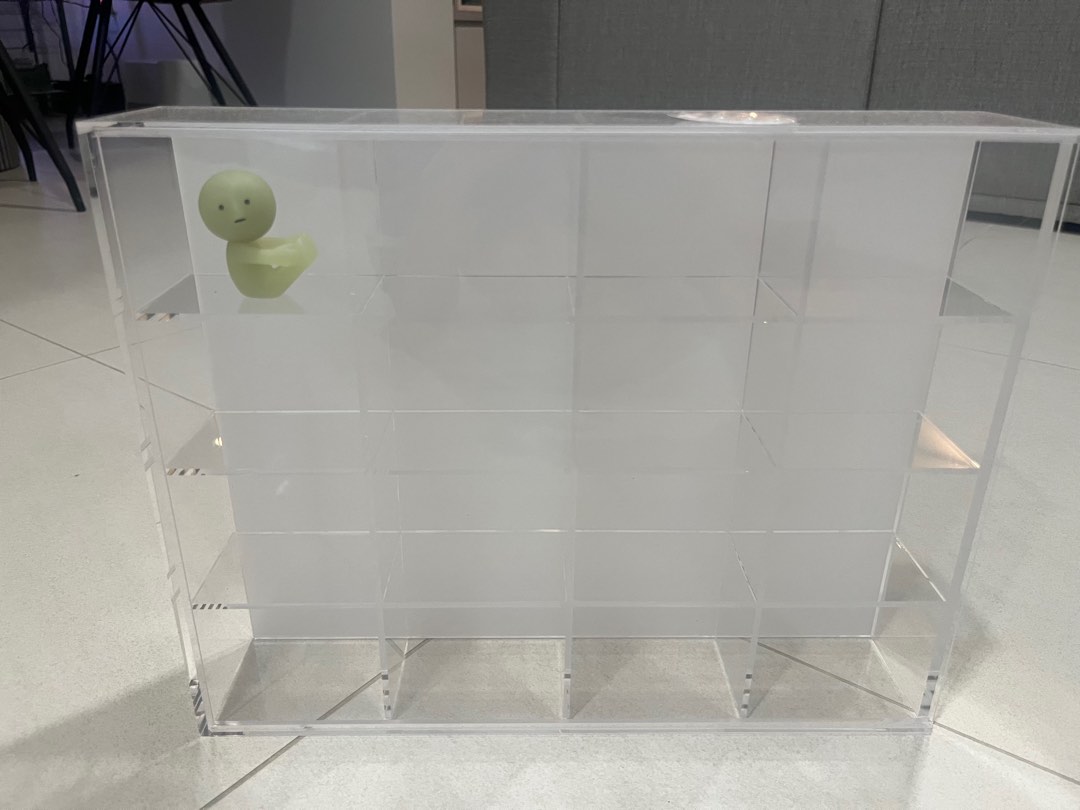 Muji Acrylic Display Case with Multiple Compartments, Furniture & Home — free download
