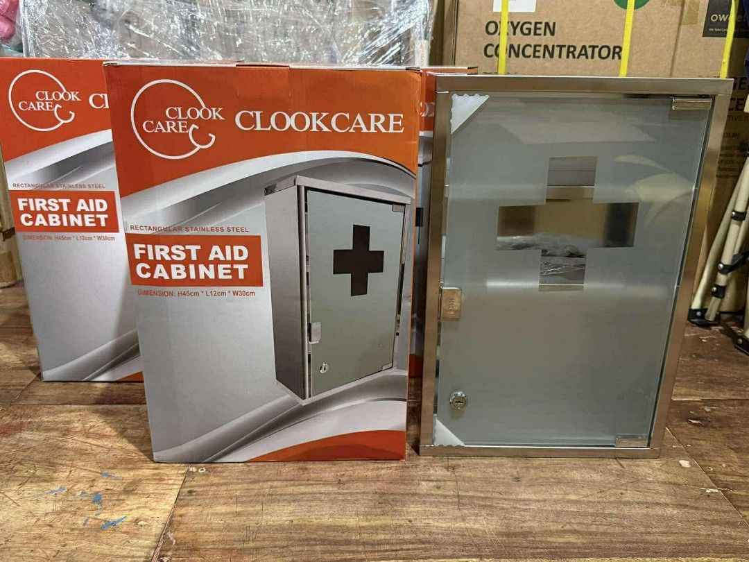 Mura na rectangle first aid cabinet (Category: Medical Supplies & Tools) located in Manila. Submitted by cattleyaro61723 (Listing ID 1380493885, Image 1). Description: brandnew affordable onhand negotiable good quality and condition open for pick up and delivery high quality we also sell many medical supplies call me 09268225723 cod,gcash,bank transfer lifetime time free service.