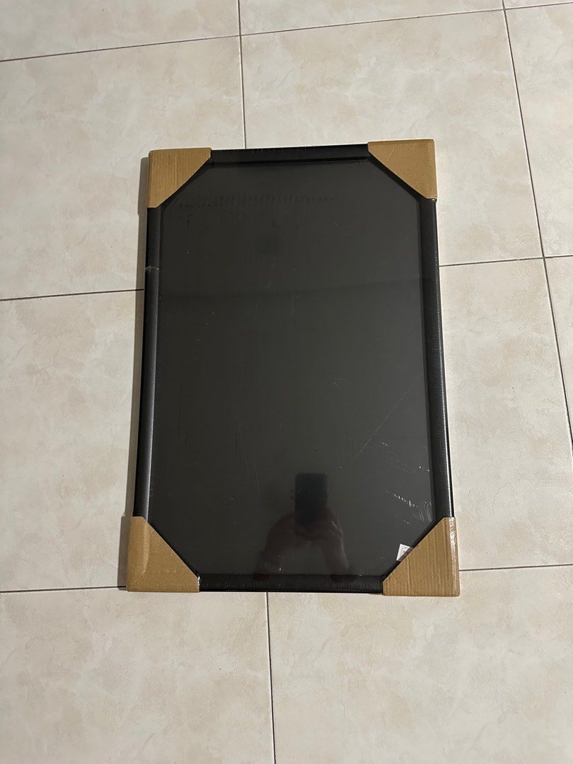 New Black Framed Whiteboard