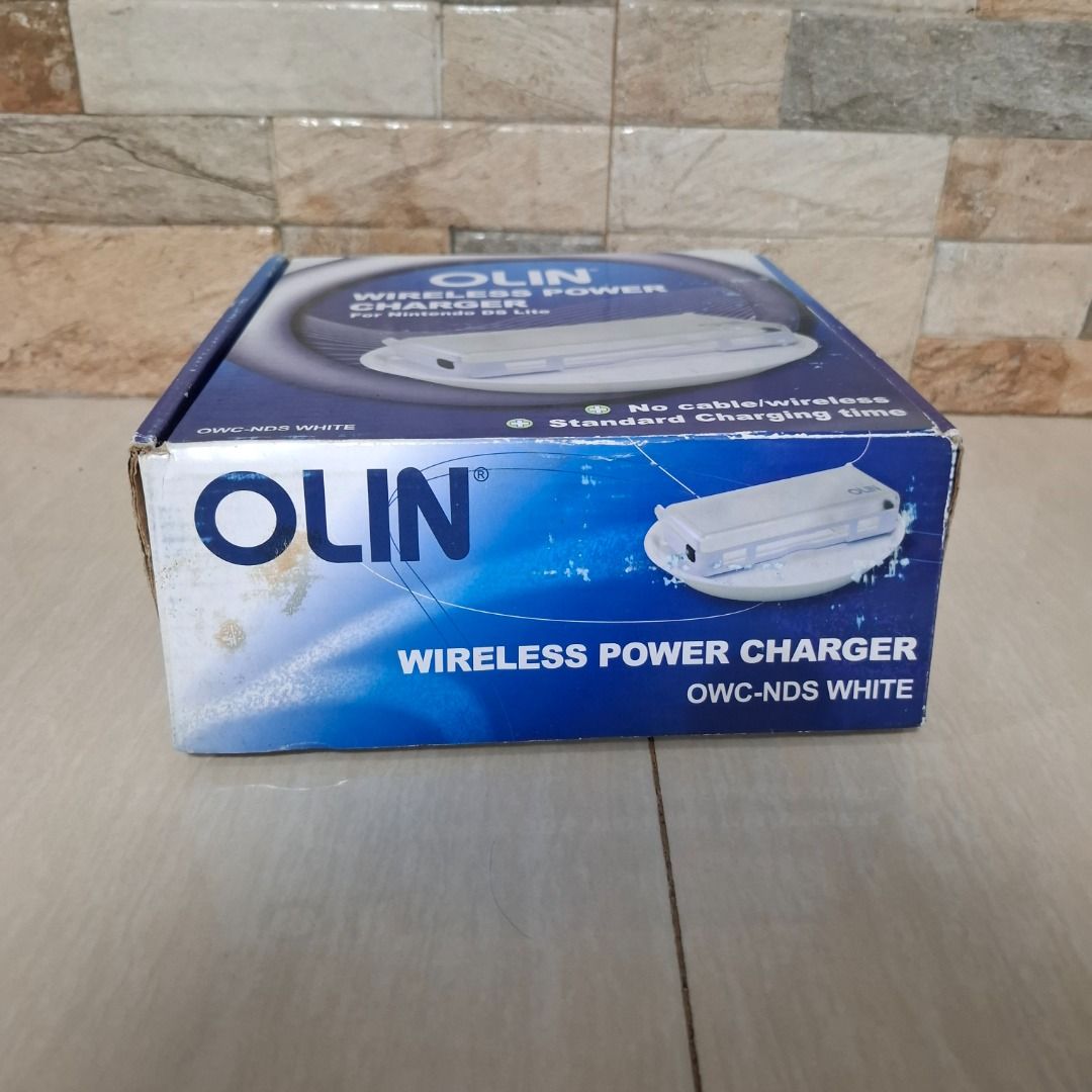 OLIN Nintendo DS Lite Wireless Charger (Category: Nintendo) located in Taysan. Submitted by miguelramos29 (Listing ID 1380430710, Image 2). Description: DS Lite wireless charger 400 only input AC 100-240 volts.