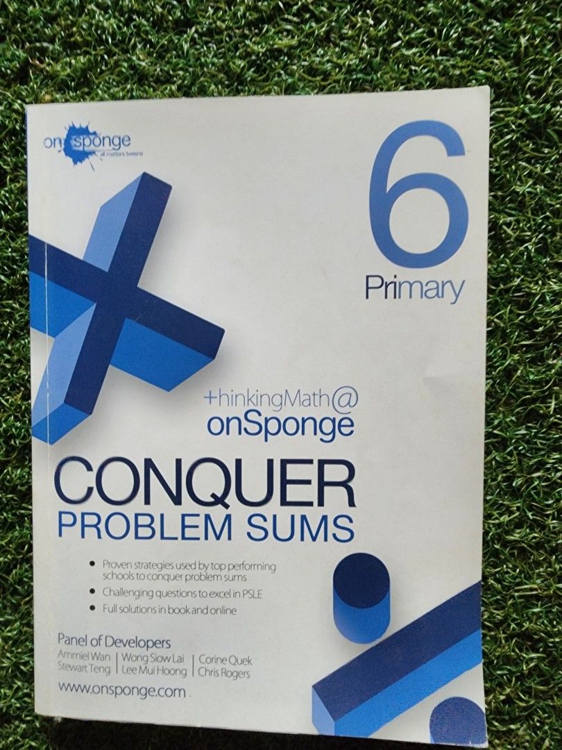 Psle Math Problem Sum Bar Solving Method OnSponge Conquer Problem Sums - Primary 6 P6 Pri 6 PSLE Math Maths ...