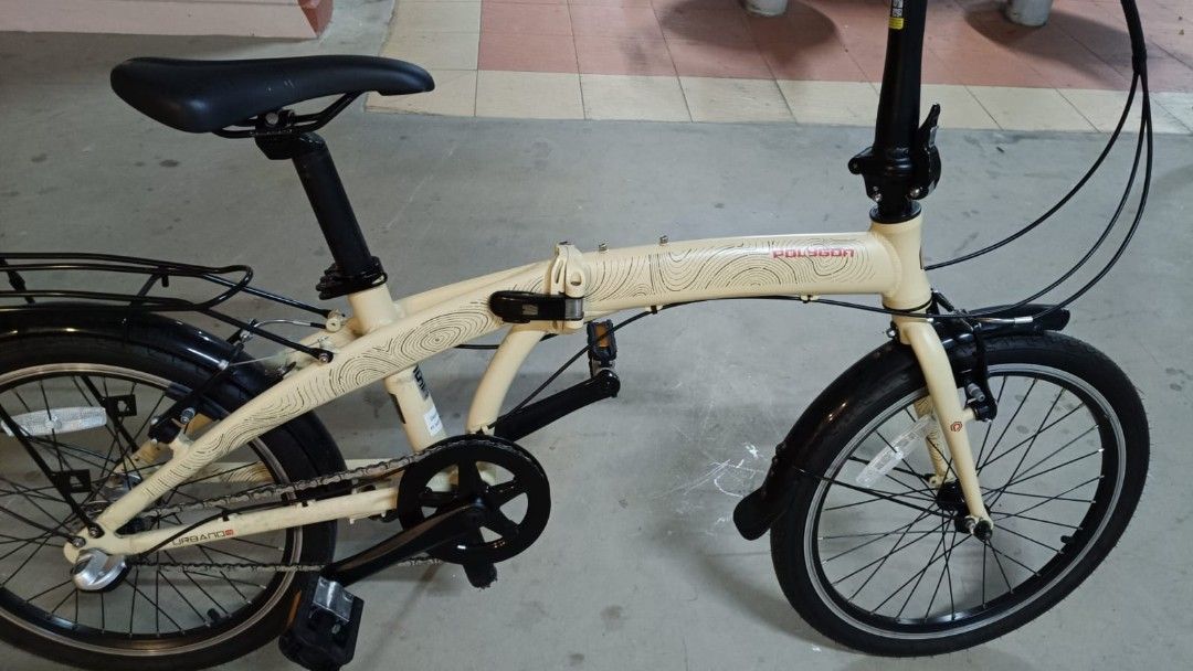 Polygon Urbano i3 folding bicycle, Sports Equipment, Bicycles