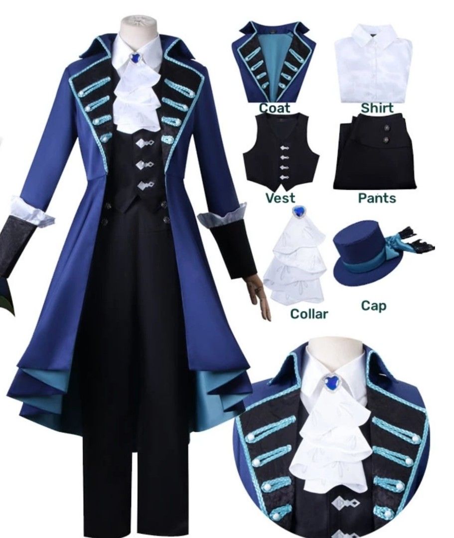 R1999 Vertin Cosplay Size XL Reverse 1999 (Category: Luxury Apparel) located in Marikina City. Submitted by 29fishies (Listing ID 1380379039, Image 3). Description: OG Price - 2,424php Only worn once. Massive price drop due to general quality issues with the cosplay itself. If inquring, feel free to ask for more pictures! Thank you :) MOP: GCash MOD: Lalamove SF charge to buyer.