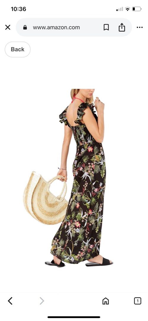 Raviya Floral Ruffled Maxi Dress (Category: Dresses) located in Laoag. Submitted by yve__ (Listing ID 1380308501, Image 3). Description: Condition: Brand New. Still with Tag. Tried only. Color: Floral Black Size: S-M Best for: Summer Dress, Cover Up PRICE IS NEGOTIABLE! Payment first. Please note that the shipping fee will be shouldered by the buyer. Thank you!.