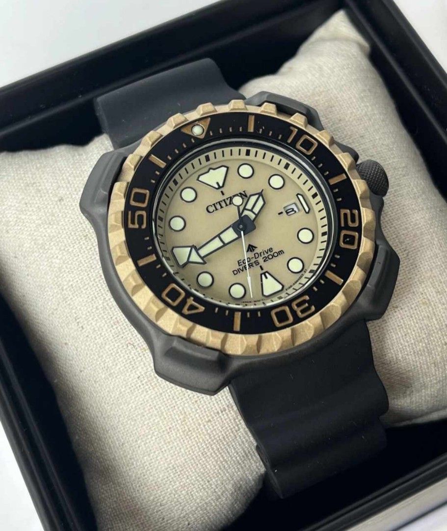 Gold Promaster SALE!!!Citizen Promaster Diver Watch * BN0226-10P Eco Drive Super ...