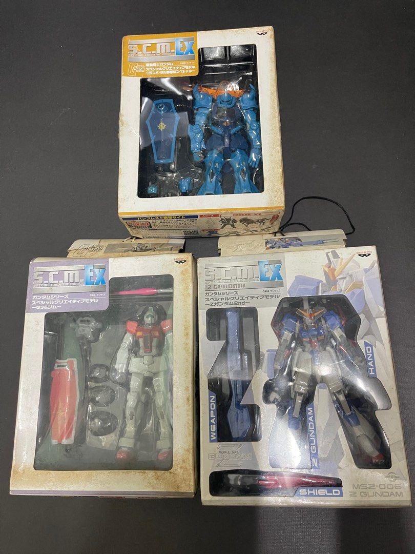 未開封 s.c.m.EX MSZ-006 Z GUNDAM バンプレスト スペシャル