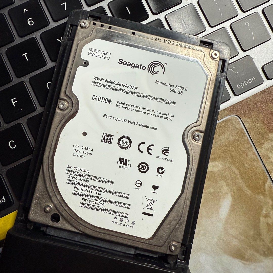 Seagate 1/2 TB 2.5 SATA + TYPE C ORICO ENCLOSURE (Category: Hard Disks & Thumbdrives) located in Manila. Submitted by zeuxthegreekgod (Listing ID 1380486150, Image 2). Description: Enclosure Ready-to-use external drive! Reliable Seagate 2.5” SATA HDD paired with sleek ORICO USB-C enclosure. Plug & play for Mac/Windows. Great for backup, storage, or media files. ✅ Tested & working ✅ Type-C COMPATIBLE ✅ Compact & portable PM/CHAT for faster replies