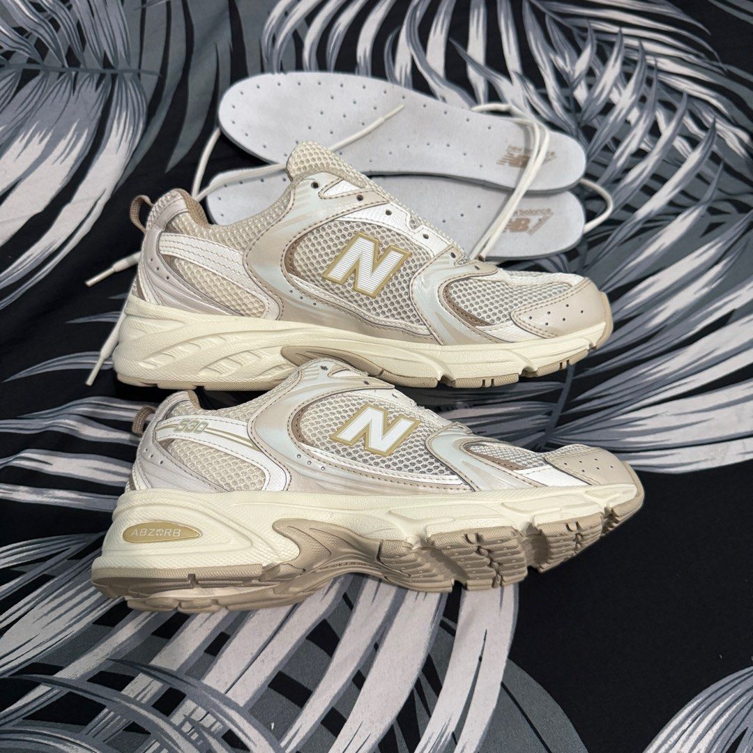 530 Retro New Balance 530 Bege Feminino Sepatu New Balance 530