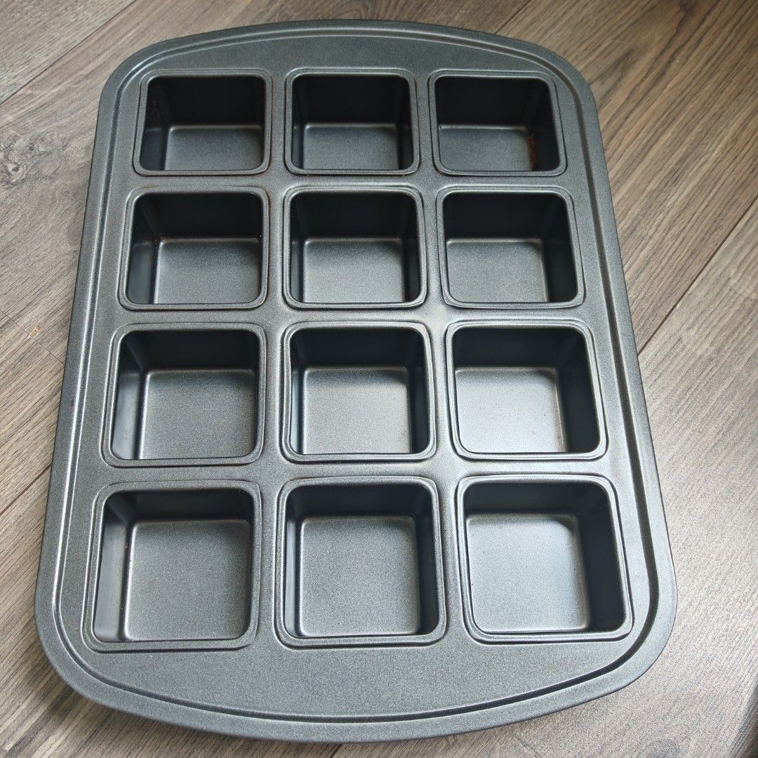 Set of Baking Pans - Square, Round, and Muffin