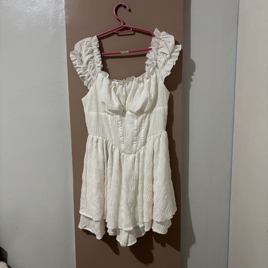 Shein Beach Romper Dress (Category: Dresses) located in Naga. Submitted by dbdbdbdbd (Listing ID 1380427381, Image 1). Description: used once for a pirate costume, not using anymore.