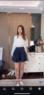 Tailor for you 深藍色短裙64236320229634110