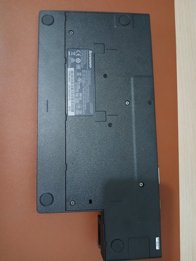 Thinkpad Docking Station (Category: Laptops & Notebooks) located in Tarlac. Submitted by battousai.1818 (Listing ID 1380349826, Image 2). Description: Thinlpad Docking 40A2.