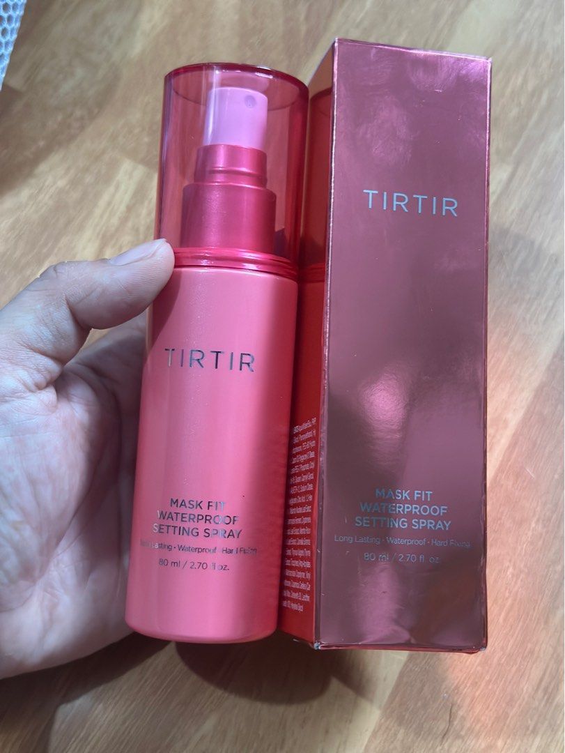 TIRTIR Make Up Waterproof setting Spray (Category: Makeup) located in Cebu City. Submitted by sultrychicmary (Listing ID 1380415727, Image 1). Description: bought around 700 just received this RFS : i accidentally ordered 2pcs.