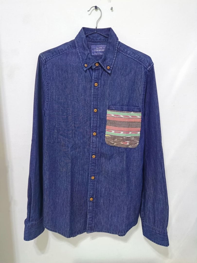 TOPMAN Polo Longsleeve (Category: Formal Shirts) located in Caloocan City. Submitted by authentics91634 (Listing ID 1380344573, Image 1). Description: Mode of Payment: GCash / Maya / BPI Mode of Delivery: Delivery via Lalamove or LBC. Location: General Trias, Cavite Dimes: Shoulder width - 16 inches Chest/bust - 37 inches Sleeve length - 26.5 inches Length: 29 inches 📸 Photos attached below — actual pictures of the item.