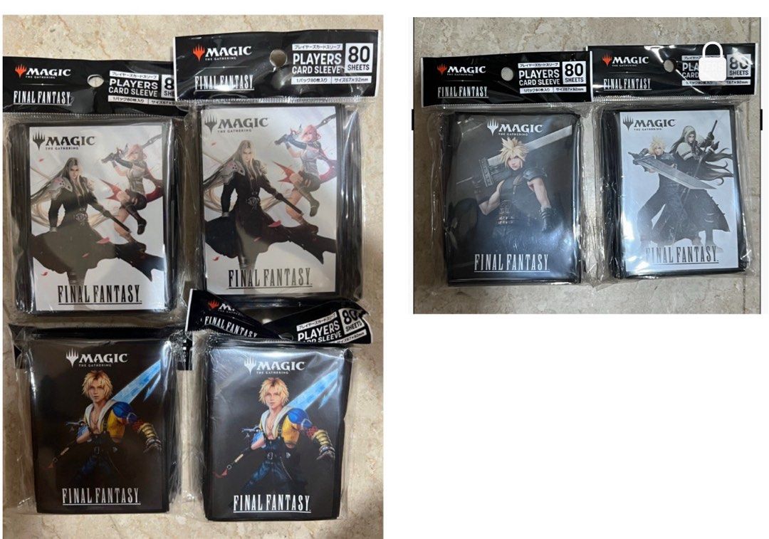 tidus card sleeves Magic: The GatheringFINAL FANTASY Tidus, Yuna's Guardian (Commander Ultra PRO International
