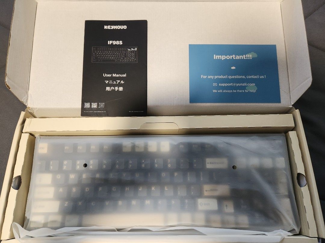 YUNZII Keynovo IF98 Pro Wireless Mechanical Keyboard63220263051777111
