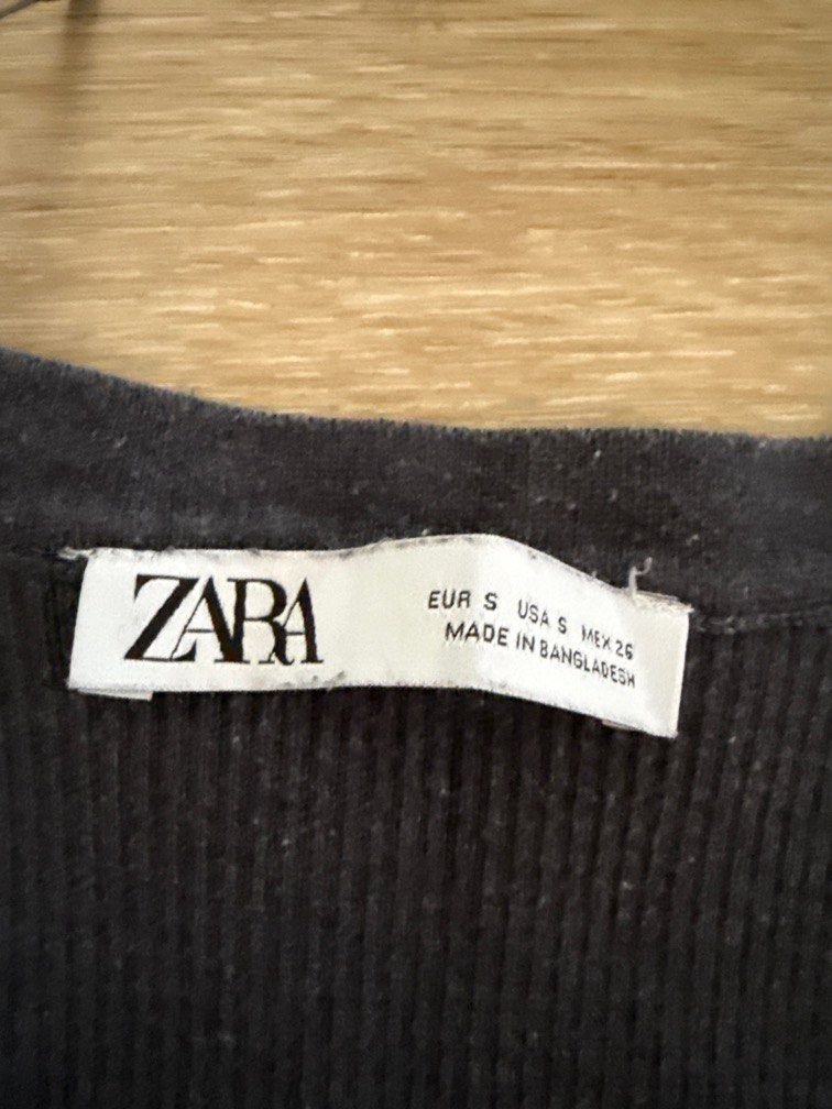 Zara Top - Blue Grey (Category: Sleeveless) located in Taguig. Submitted by _pattyp (Listing ID 1380364962, Image 2). Description: .