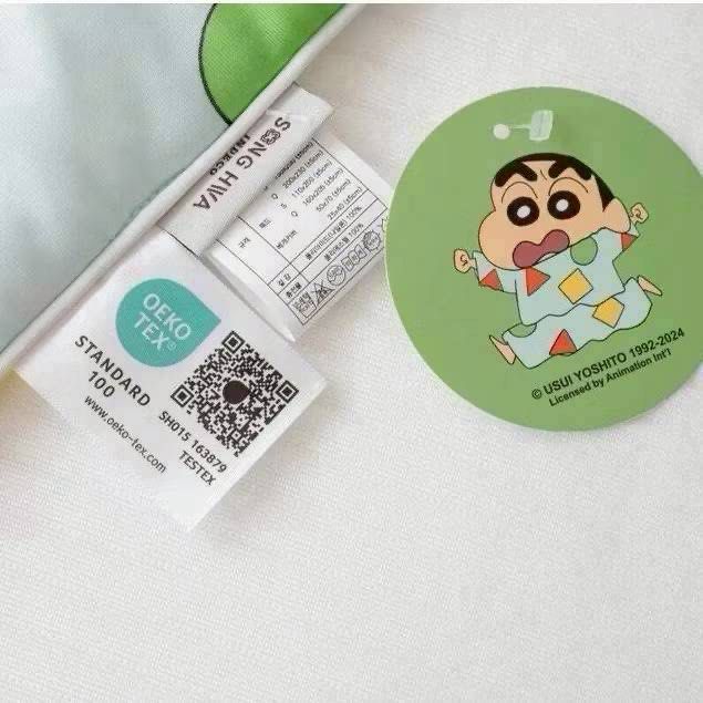 由 luffy8403050472 (刊登 ID 1380504910，圖片 2) 提交，位於 桃園市 (Taoyuan) 的 蠟筆小新涼被（粉色 (類別：其他居家傢俱)，說明：手賤多買一件😆 尺寸150*200 全新未拆封 真的冰冰涼涼🥰。