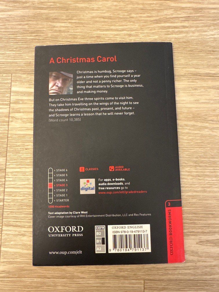 A Christmas Carol （分類：小說及非小說）位於 Hong Kong。 由 w2hand 提交（商品編號 1380686903，圖片 2）。簡介： A Christmas Carol Charles Dickens 書內沒有書寫痕跡 沒有螢光筆/原子筆/鉛筆。