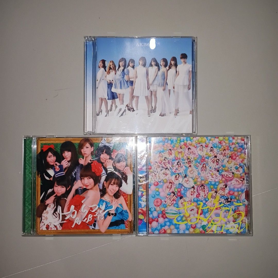 AKB48 CD (Category: CDs & DVDs) located in Quezon City. Submitted by jaychingsss (Listing ID 1380582974, Image 2). Description: TAKE ALL for 200 pesos Near SM Fairview Location. Lalamove or Meet up only..