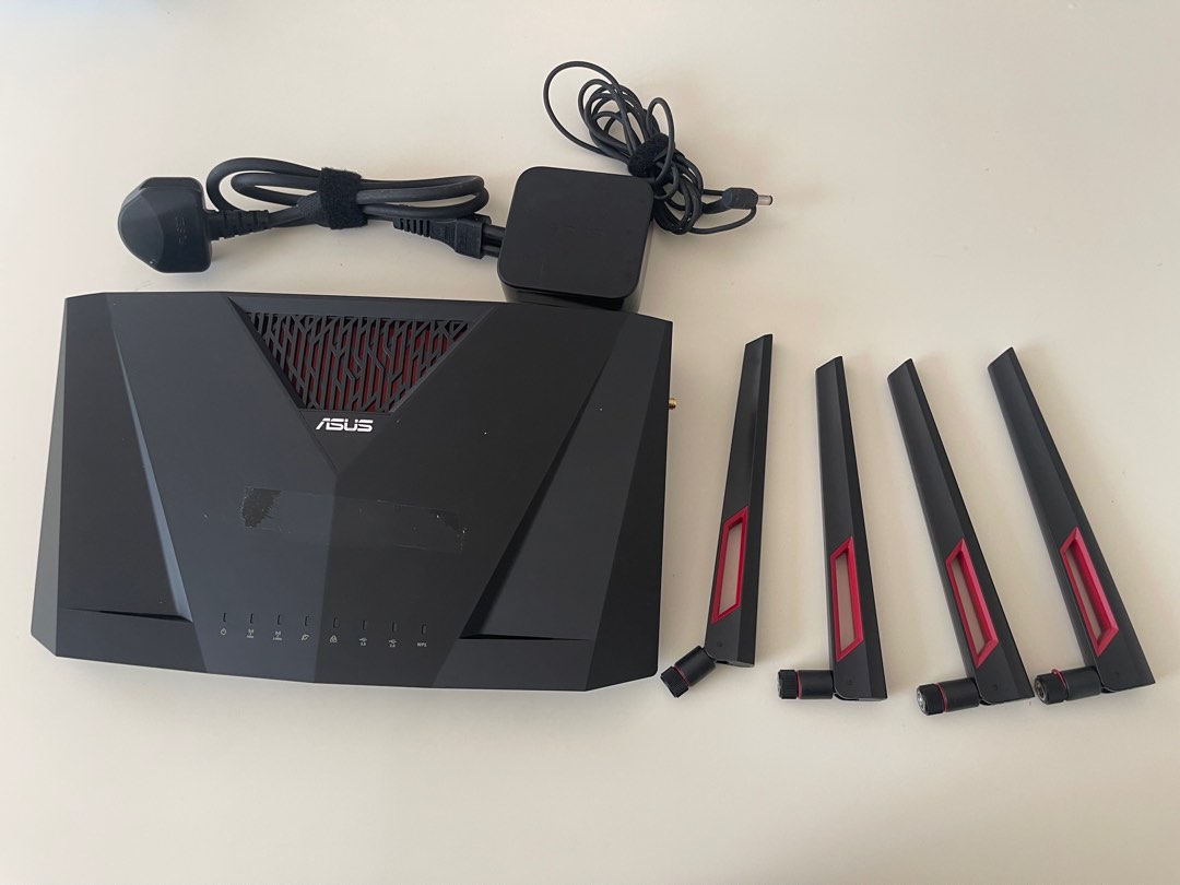 ASUS Wireless Router Ac3100 Dual Band, Computers & Tech, Parts ...