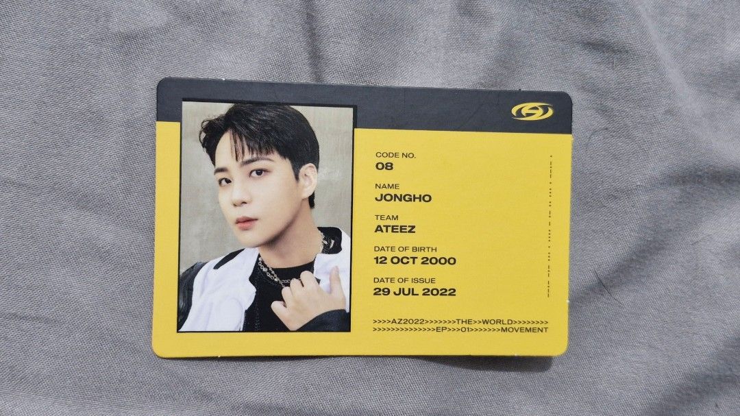 ATEEZ Photocards (Category: K-Wave Merchandise) located in Las Pinas. Submitted by krsty123 (Listing ID 1380653914, Image 2). Description: ATEEZ Photocards! Wooyoung & Yeosang Fever pc - 200 Hongjoong Fever pc - 150 Seonghwa & Yunho The World pc - 300 Jongho The World ID - 50 mop: gcash mod: lalamove, jnt Location: Las Piñas City PM if you have inquiries! :>>>.