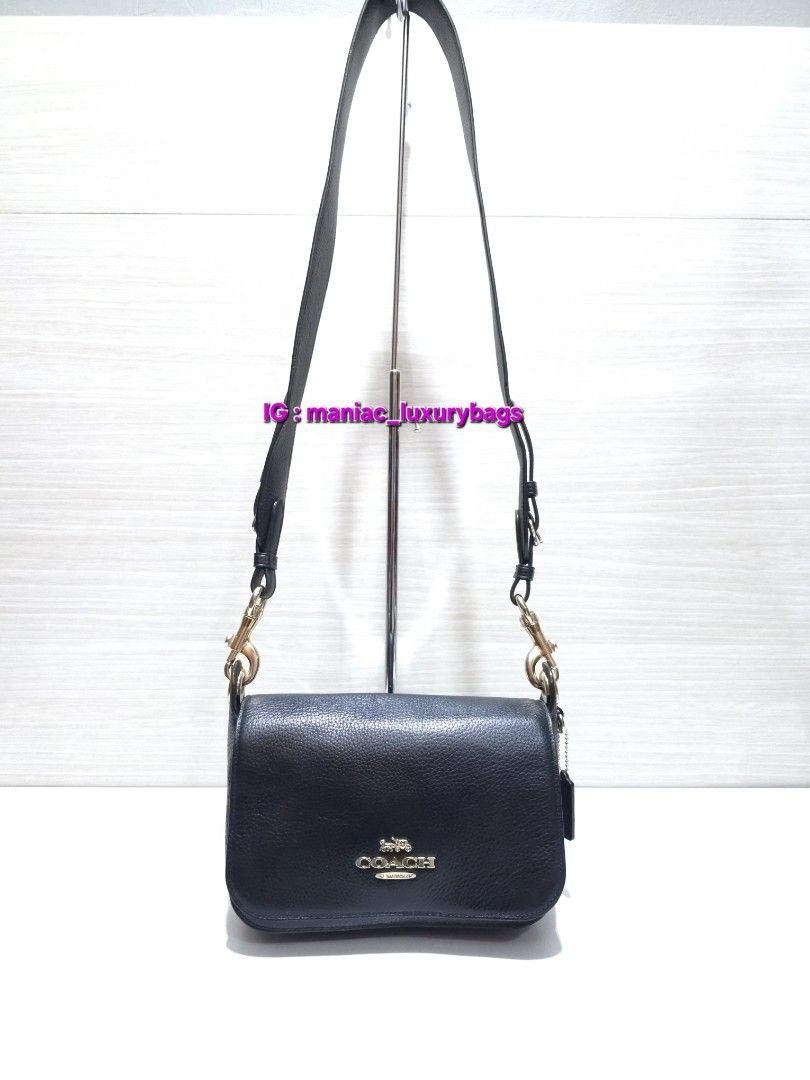 COACH Small Jes Messenger Bag with Signature Canvas Strap