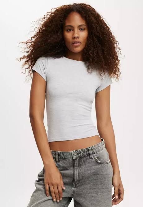 cotton on grey basic tee (Category: Shirts) located in Manila. Submitted by closellt (Listing ID 1380649297, Image 1). Description: - tried on and washed but never worn out - tight fitting and super cute ggx or sdd pay maya or gcash tags: cotton on, mango, zara, bershka.