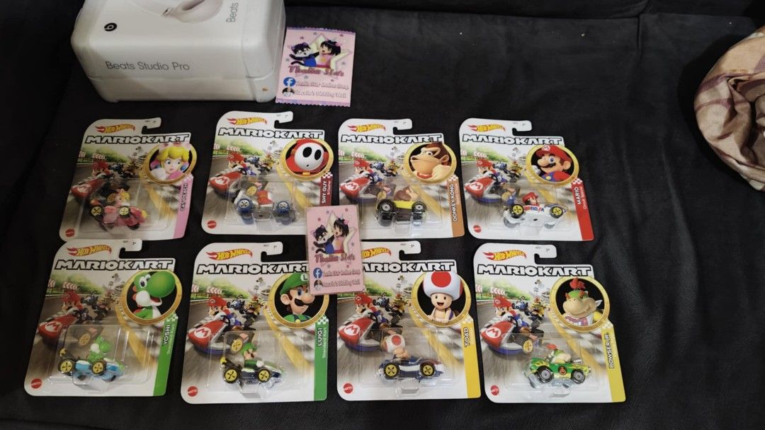 Diecast Mario HW (Category: Vehicle & Diecast Models) located in Manila. Submitted by aterizz (Listing ID 1380497034, Image 1). Description: Hot wheels Mario set sealed courier : Lalamove/ Lbc Cop.